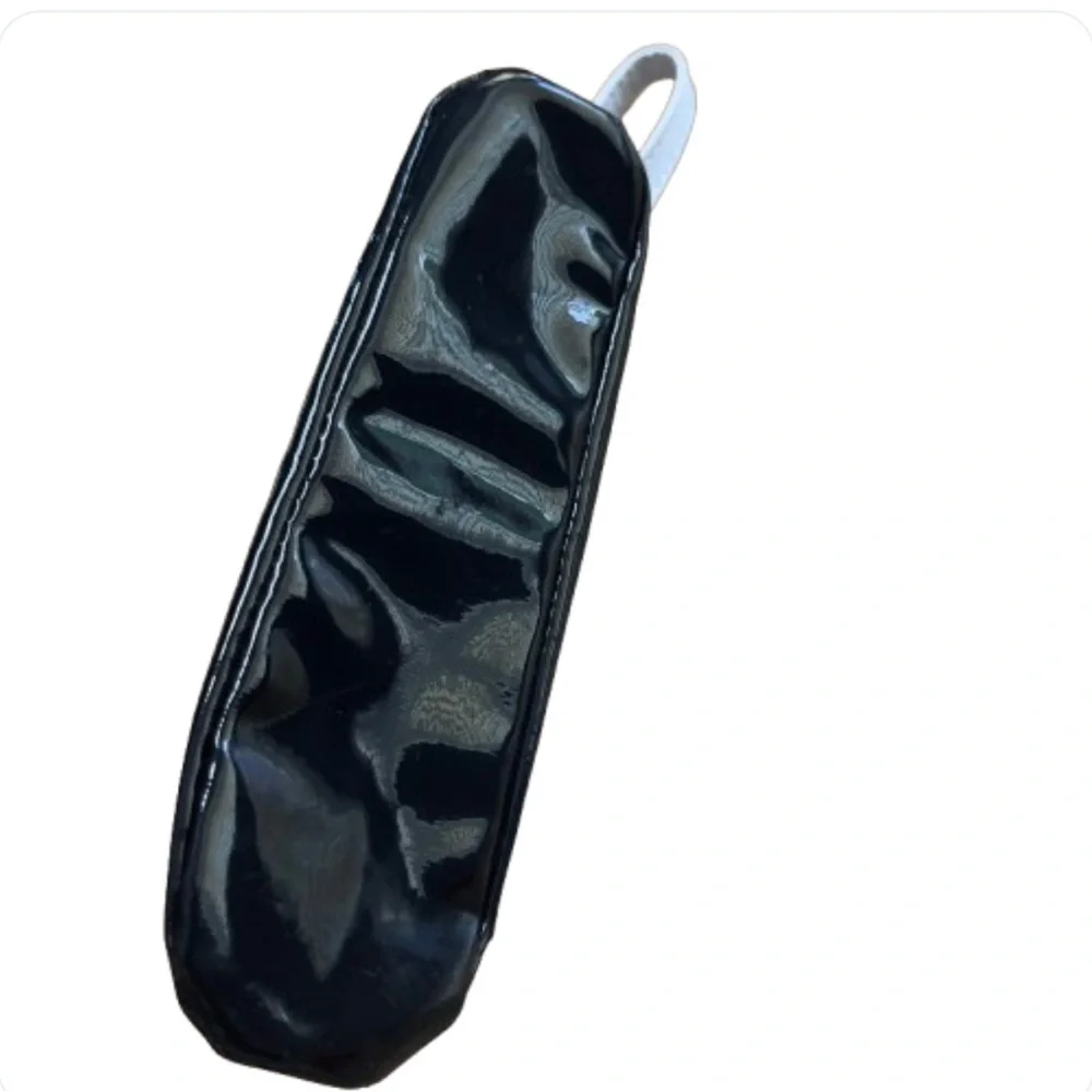 Jasmine La Bell Coin Purse Patent Black Wristlet Ballet Women's Detachable Strap